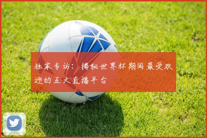 独家专访：揭秘世界杯期间最受欢迎的五大直播平台